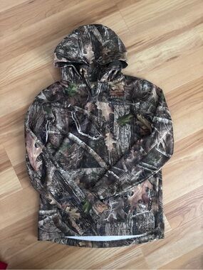 Red Head Camouflage Hoodie Pullover - Brown/Green Camo
